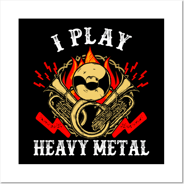 I play heavy metal Wall Art by captainmood